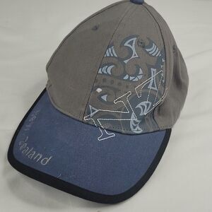NEW ZEALAND Kiwi Casual adjustable strap buckle blue gray baseball souvenir hat